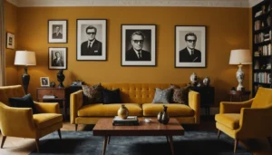 décor de maison rétro Fellini