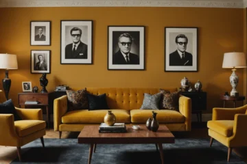 décor de maison rétro Fellini
